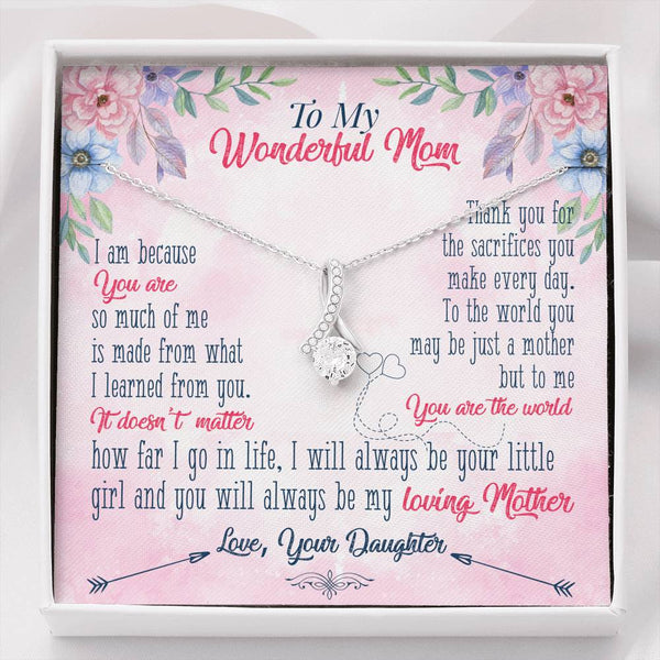 To my wonderful mum - i am because you are ...